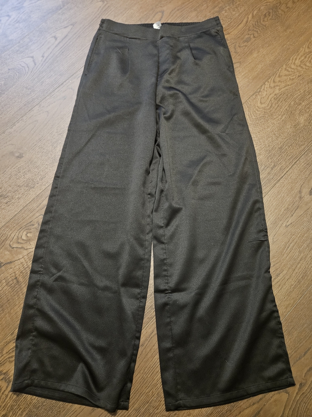 Time and Tru Black Wide-Leg Dress Pants